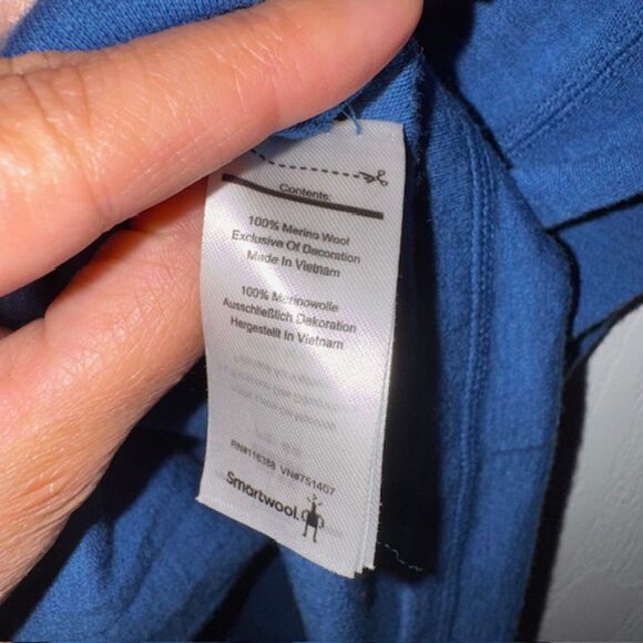 Smartwool Classic Thermal Merino Quarter-Zip Base Layer Top - Men's Large - Picture 6 of 6